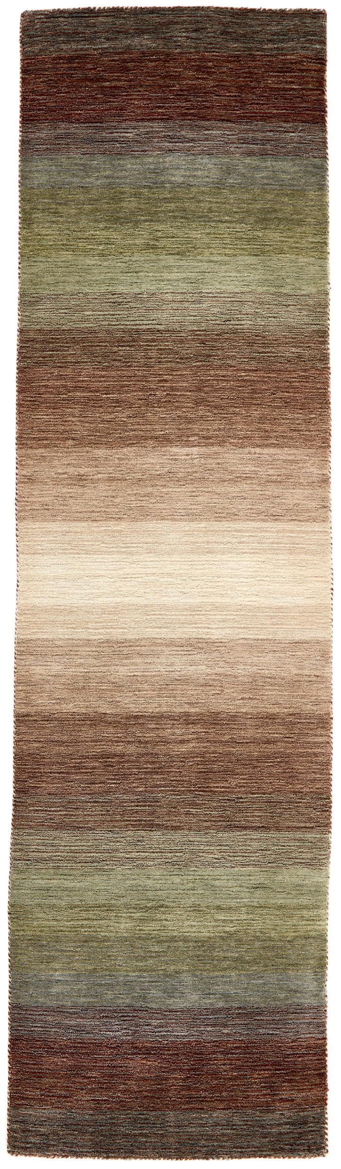 Tapis d'Orient en laine Horizon 199x81 cm fait main pour salon chic