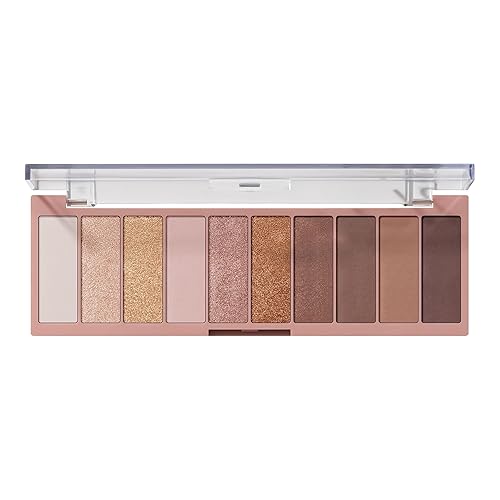 Miniatura 11 de e.l.f. Paleta de sombras de ojos Perfect 10, diez tonos ultrapigmentados azules y morados metálicos, fórmula mezclable, vegano y libre de crueldad