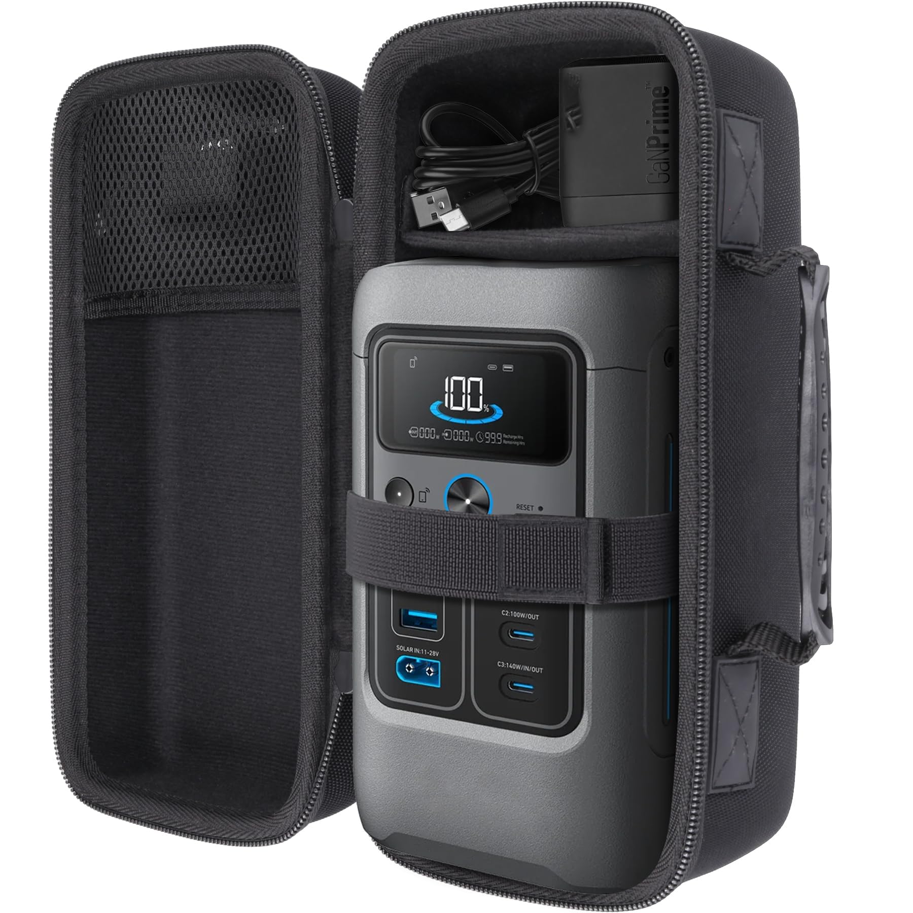 Amazon.com: co2CREA Hard Travel Case Compatible with Anker SOLIX