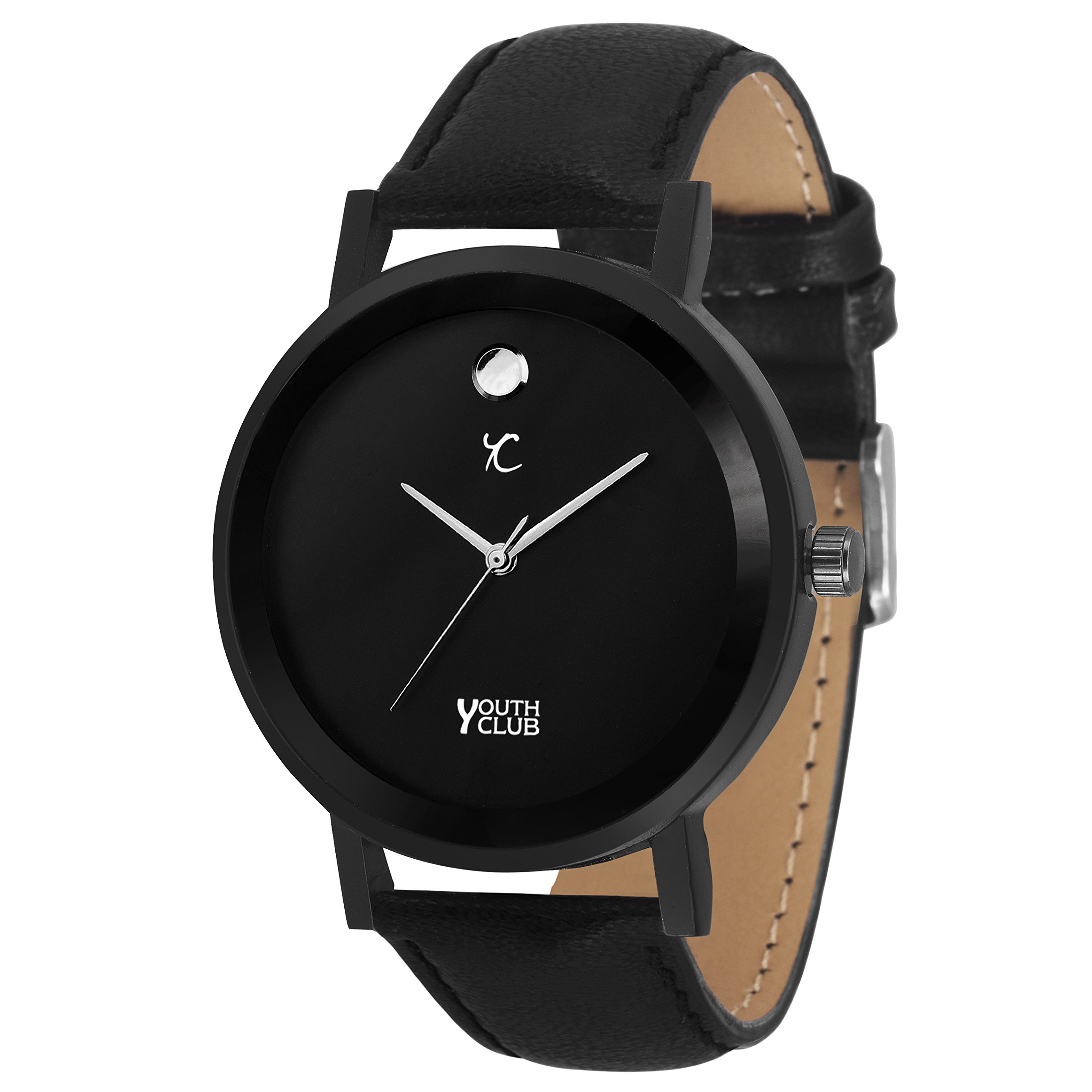 YOUTH CLUB Black Formal Watch for Boys (B07D8LGXV9) Amazon Price History, Amazon Price Tracker