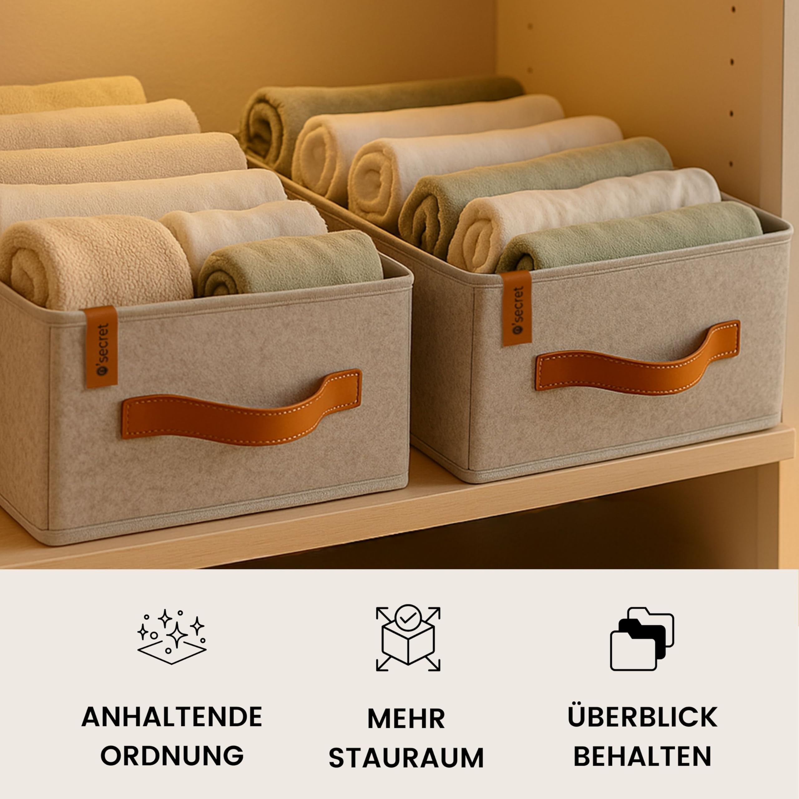 o'secret Organizer na ubrania do przechowywania dżinsów, spodni, T-shirtów, bielizny - do IKEA PAX 100 cm, zestaw 9 sztuk