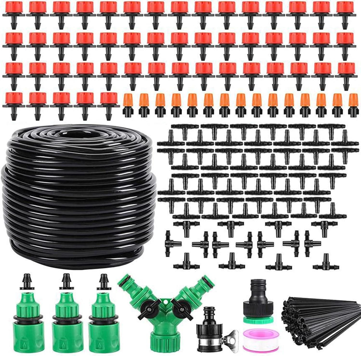 Professional 50M Automatic Garden Watering Timer Water Drip Irrigation Plant Irrigation Water Saving Sprinkler