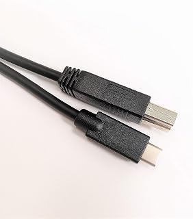 Micro Connectors E07-314CB-1M 1M (3') USB 3.1 Gen2 Type-C to B 3A 10 Gbps Cable