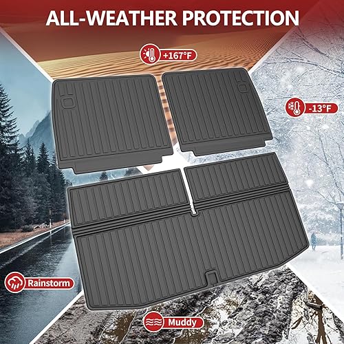 Miniatura 9 de Tapete de carga CX-9 2016-2024  Alfombrillas de maletero personalizadas para Mazda CX9 2016 2017 2018 2019 2020 2021 2022 2023 2024  Bandeja de