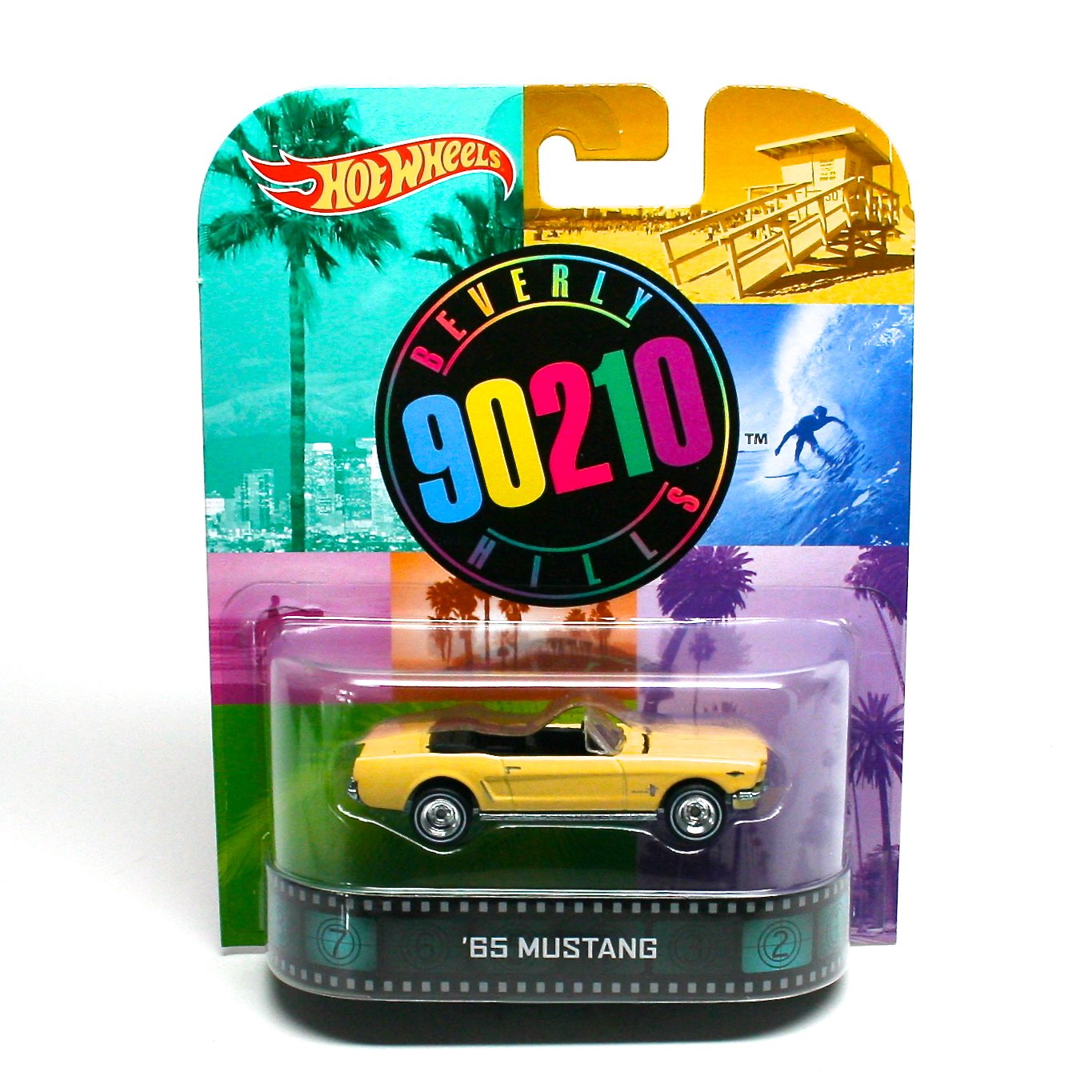 希少!　ビバリーヒルズ90210 MUSTANG 希少!Hot Wheels '65 MUSTANG 90210
