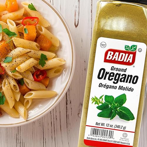 Miniatura 4 de Badia Orégano molido 12 oz – Hierba mediterránea aromática y terrosa