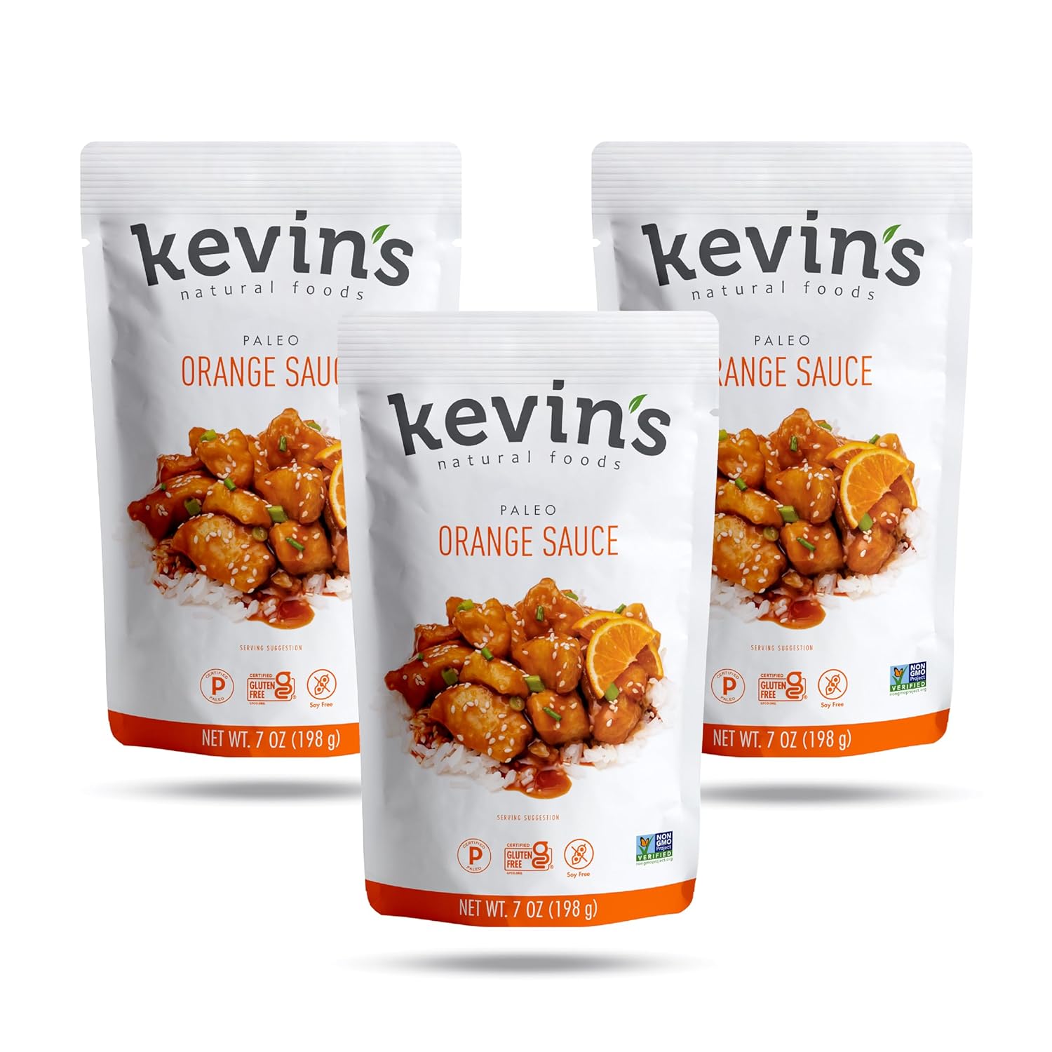 Kevin's Natural Foods Tikka Masala Sauce - Keto and Paleo Simmer Stir-Fry Sauce, Gluten Free, No Preservatives, Non-GMO - 3 Pack (Tikka Masala)