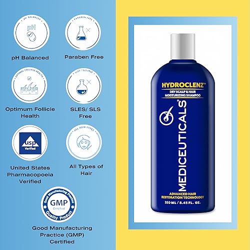 Miniatura 6 de Therapro Mediceuticals HydroClenz Champú Hidratante para Cabelludo Seco y Cabello - 8.45 oz
