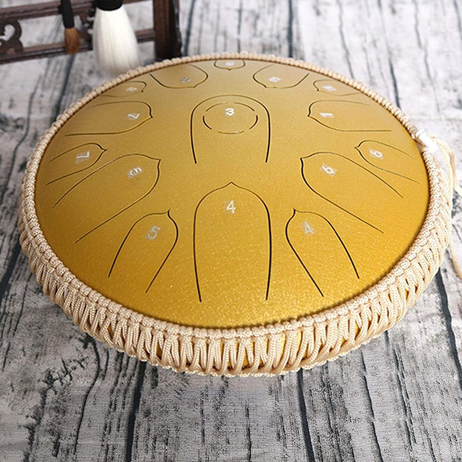 Amazon.co.jp: ドラム 15 ノート スチールタングドラム 14