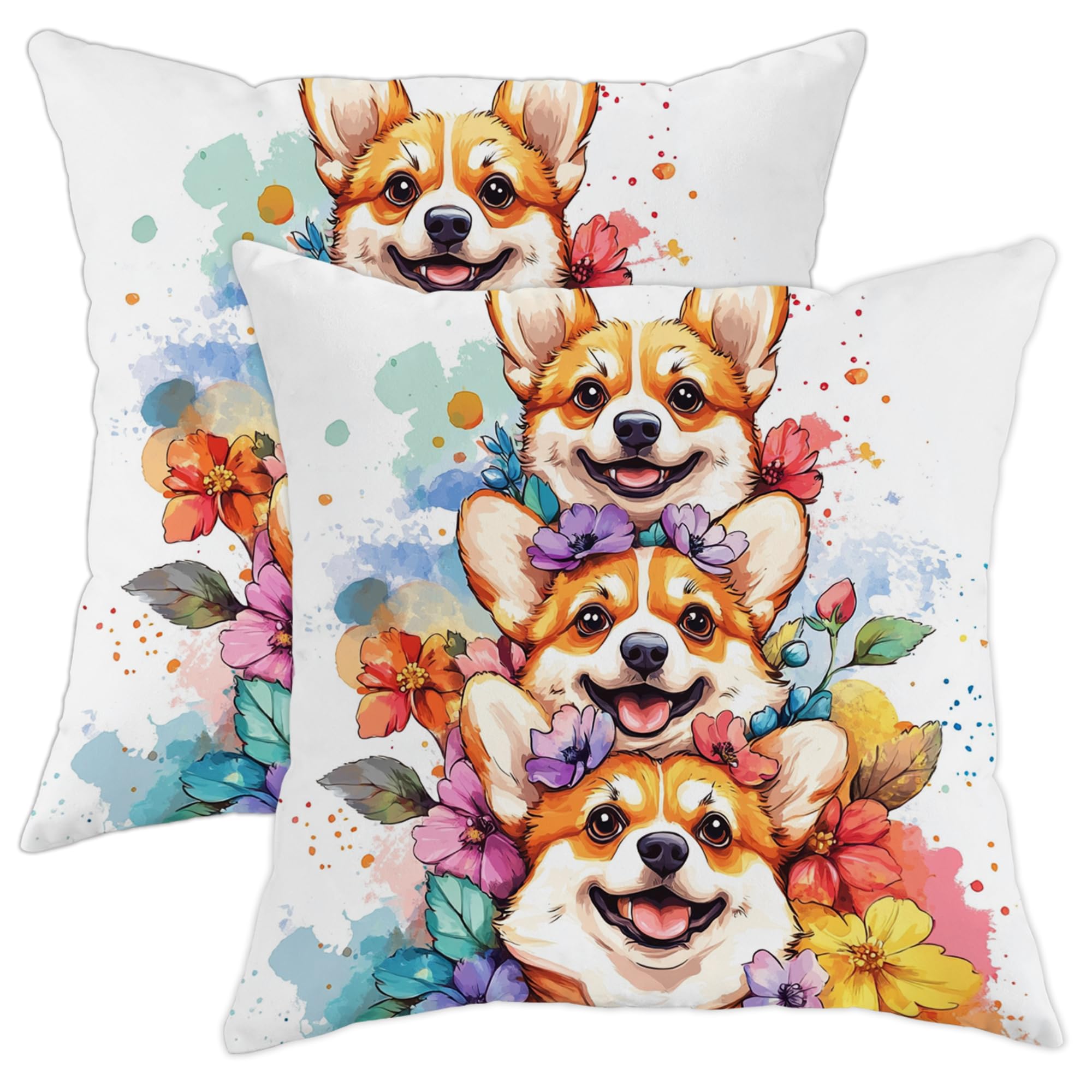 grande housse de coussin colore a carreaux coton recycle madam stoltz