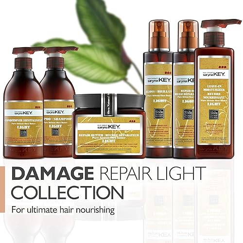 Miniatura 7 de Saryna Key Damage Repair - Champú ligero (10.1 fl oz/10.14 onzas), champú con manteca de karité africana pura, champú para cabello seco encrespado y