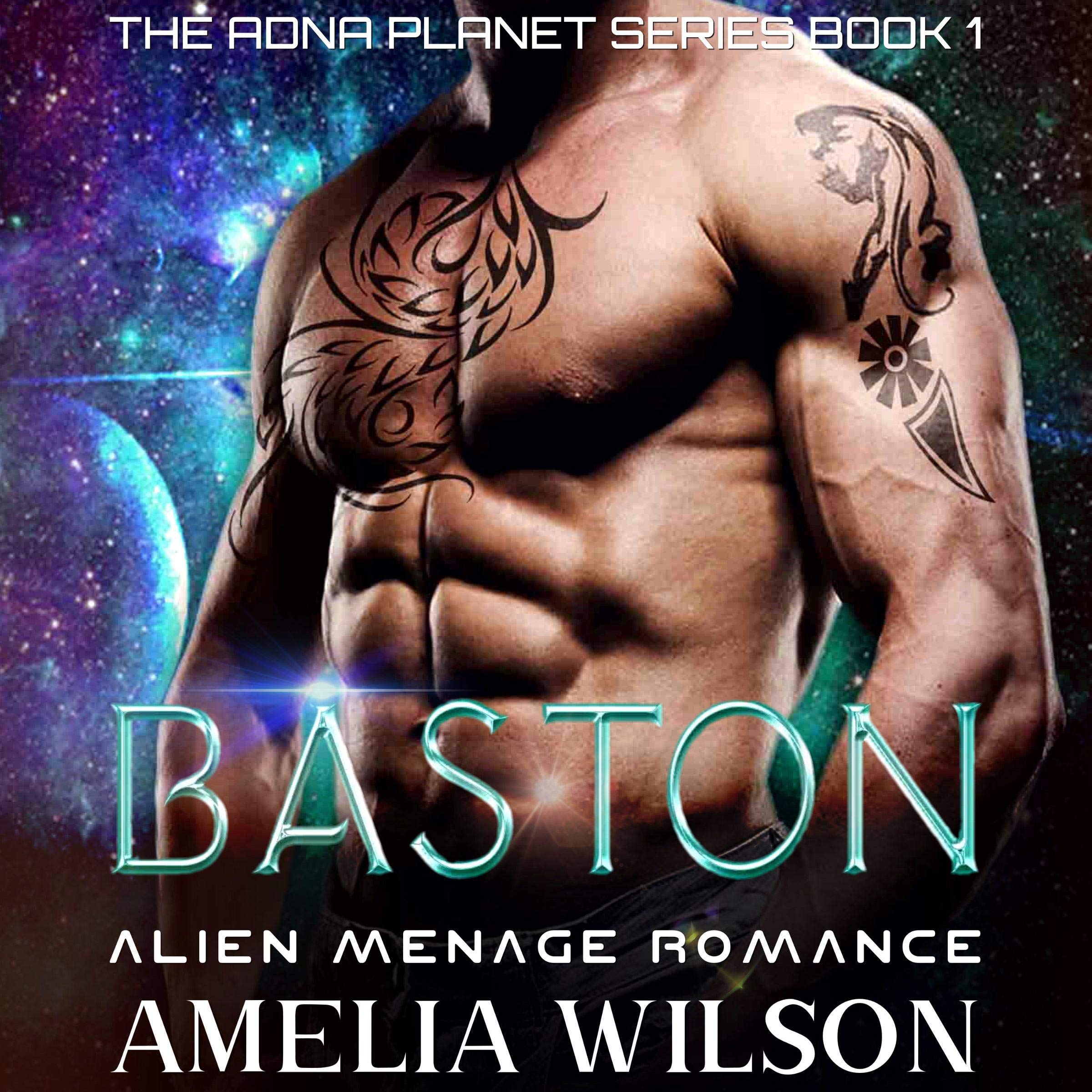 Cover art for Baston: Alien Menage Romance
