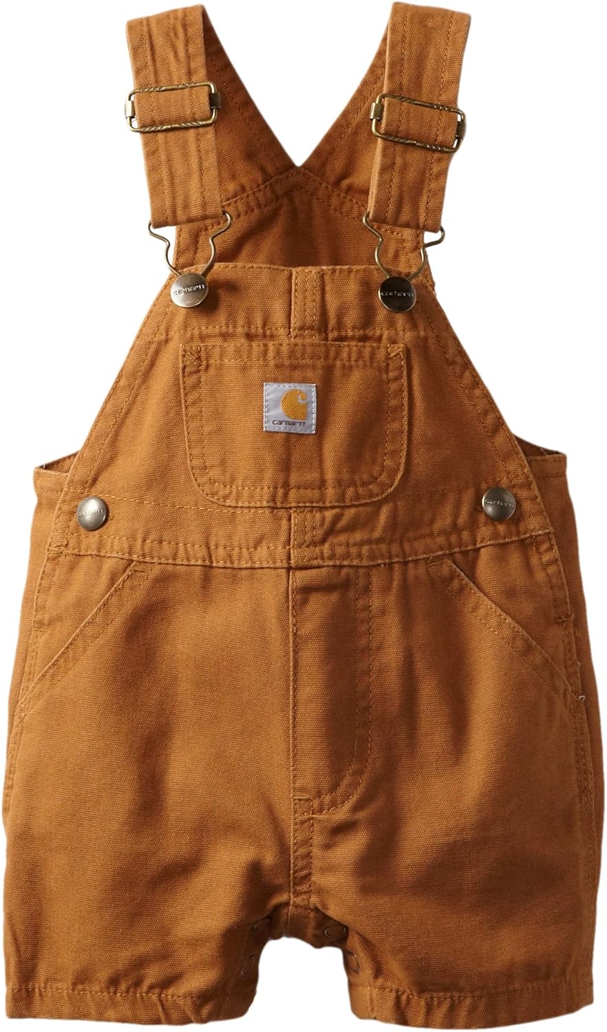 Carhartt Baby-Boys Infant Washed Canvas Bib Shortall