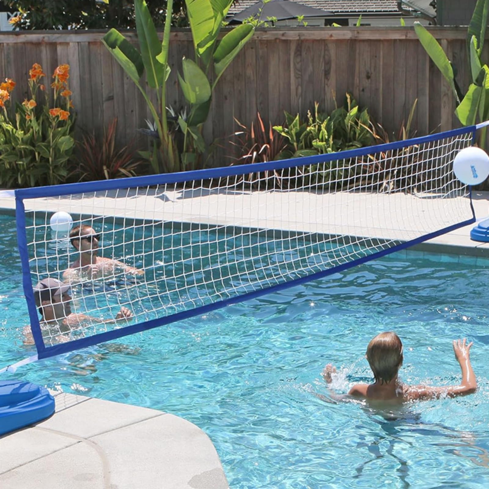 Rete Pallavolo Piscina, Rete Da Pallavolo Per Piscina E Giardino, Rete Portatile Per Beach Volley, Gioco Acquatico E Outdoor