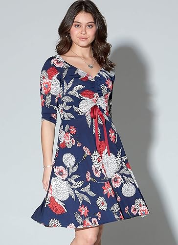 Miniatura 3 de McCall Pattern Company McCalls M7812 - Patrones de costura para mujer con cuello en V tallas 4 a 14 tallas XS a S M color blanco