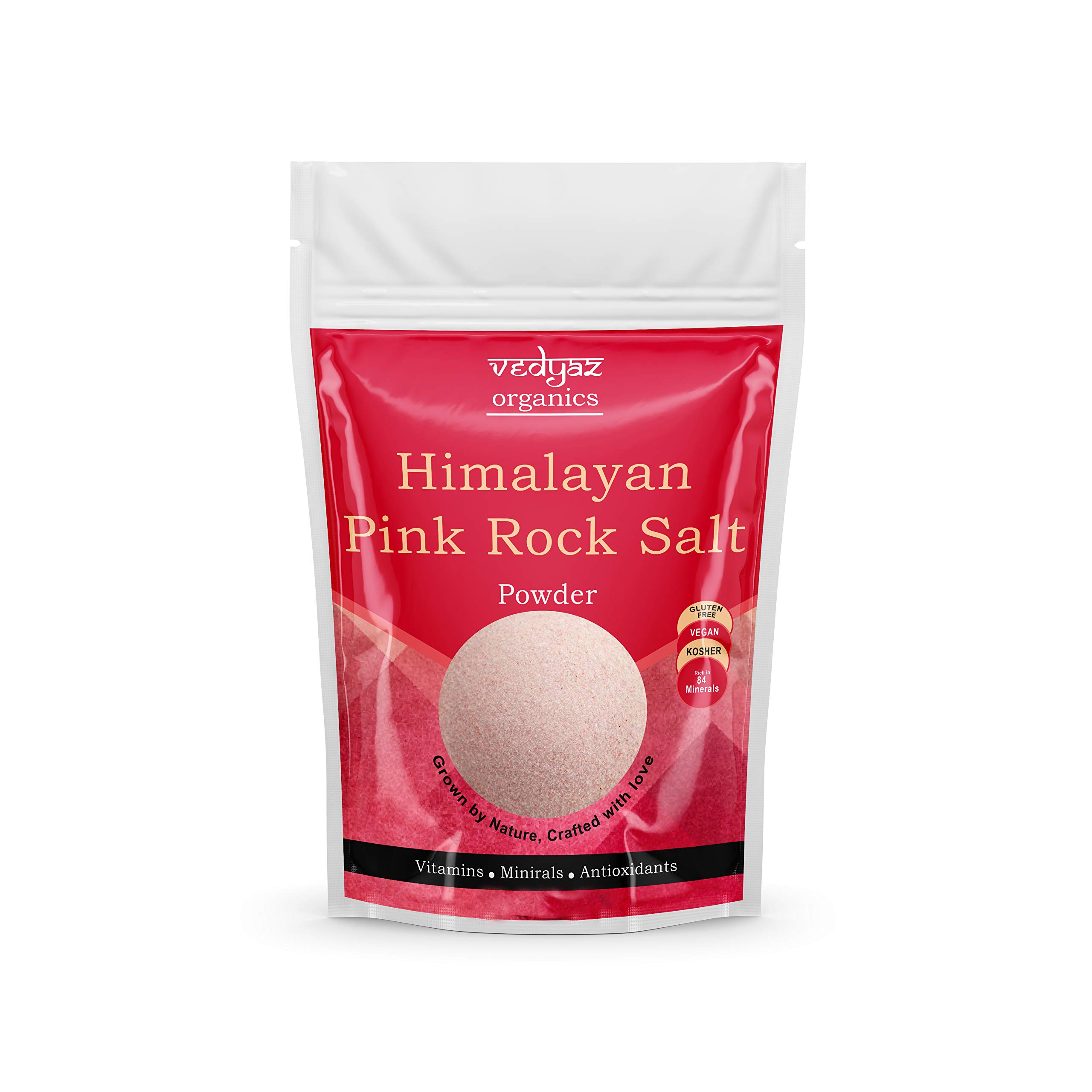 Vedyaz Organics Himalayan Pink Rock Salt Powder - 1 kg - 100% Natural & Rich in 84 Minerals, Best for Weight loss and cooking (B091NRW9T1) Amazon Price History, Amazon Price Tracker