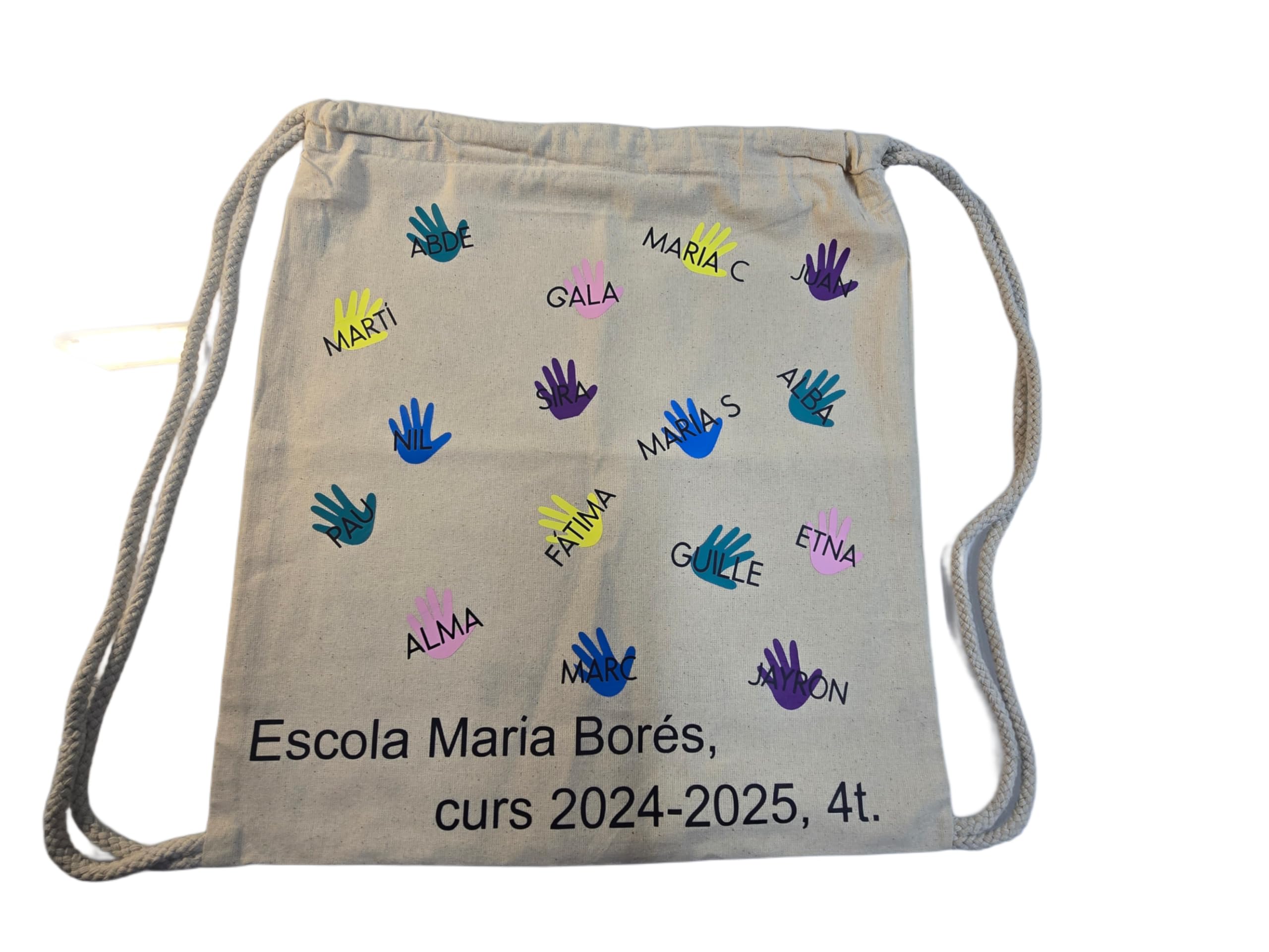 Set de Regalo Personalizado para Profesores - opcions amb català – Mochila o Tote Bag, Estuche, Libreta y Termo – con Nombre, Frase, Nombres de los Niños, Colegio y Curso – Fin de Curso Maestro/a