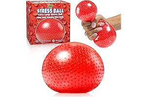 Yoya Jumbo Sized Red Fidget Squishy Ball
