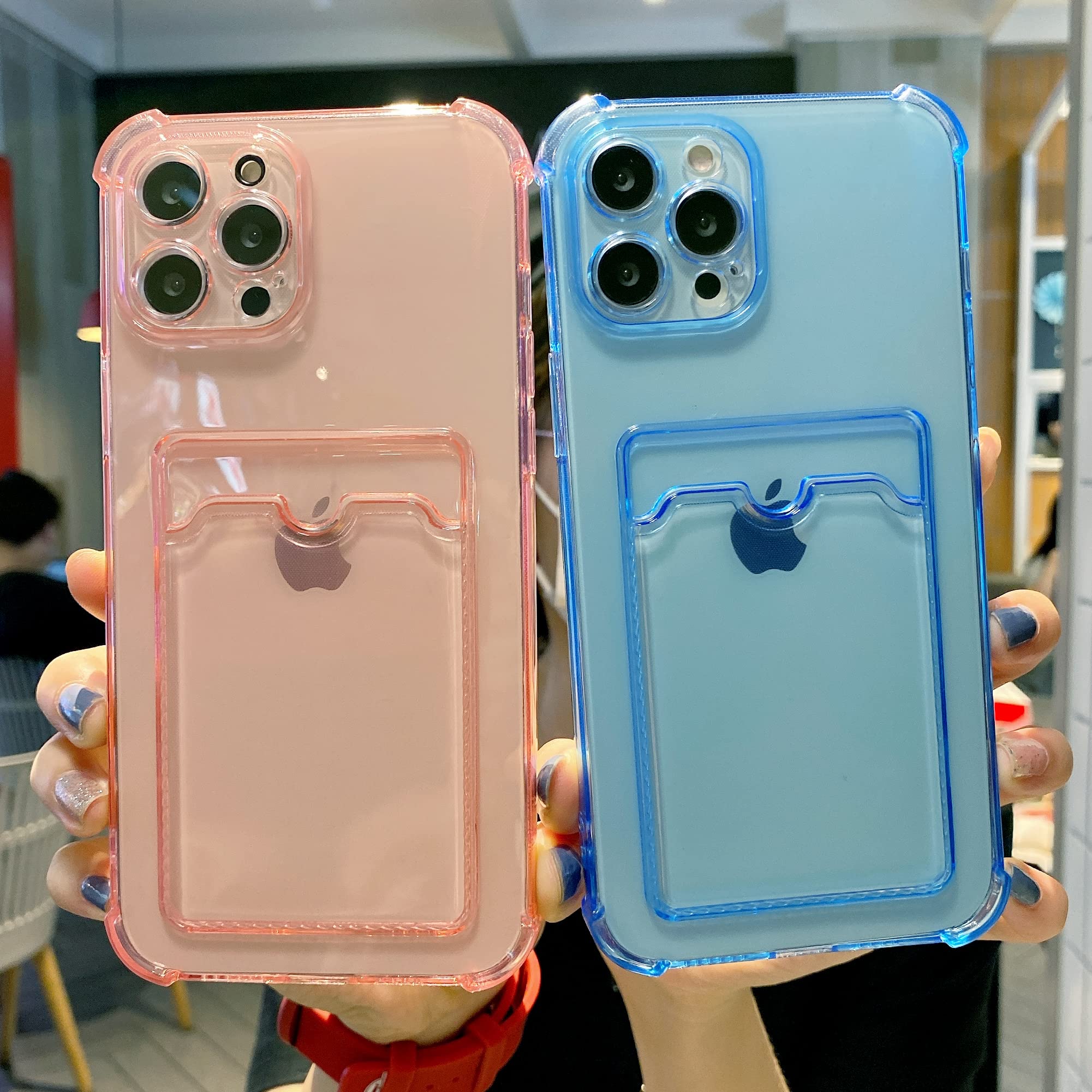 Amazon.com: Tuokiou Clear Wallet Phone Case for iPhone 12 Pro Max Upgrade Card Slot Case Slim Fit Protective Soft TPU Shockproof Cover with Cute Card Holder for Apple iPhone 12 Pro Max Amazon.com: Tuokiou Clear Wallet Phone Case for iPhone 12 Pro Max Upgrade Card Slot Case Slim Fit Protective Soft TPU Shockproof Cover with Cute Card Holder for Apple iPhone 12 Pro Max