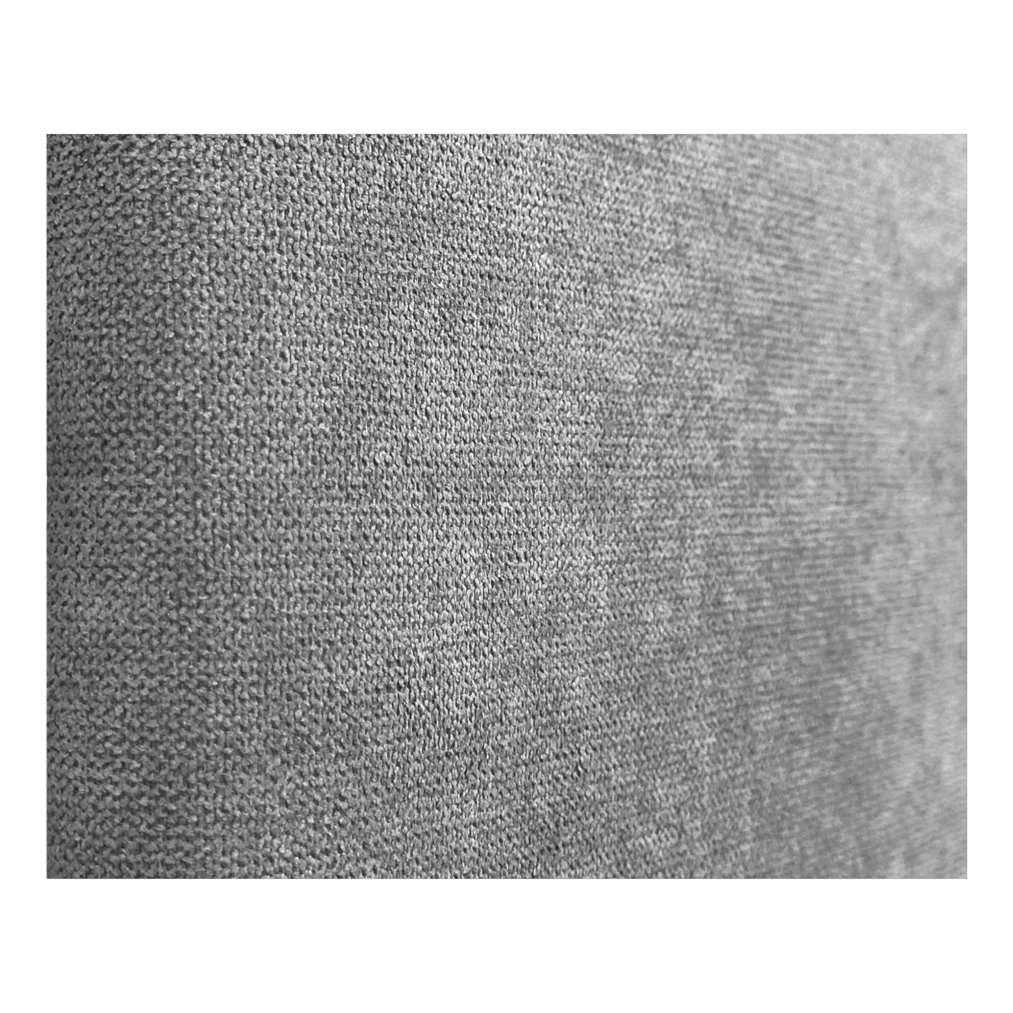 DHOME Tête de lit en Similicuir ou en Tissu AQUALINE Lisse avec Pieds, tête de lit tapissée pour lit de Luxe (110x105cm avec Pieds (Lits 80/90/105), Tissu Gris)