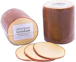 Dutch Garden Smoked Goudam Cheese, 2 Pound (Pack of 2)
