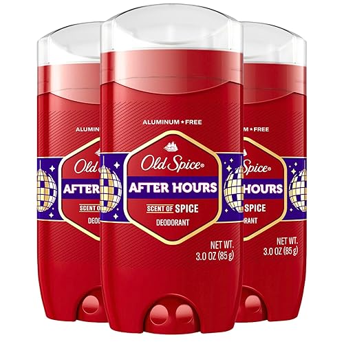 Old Spice Red Collection After Hours - Desodorante aromático para hombres, 3.0 onzas