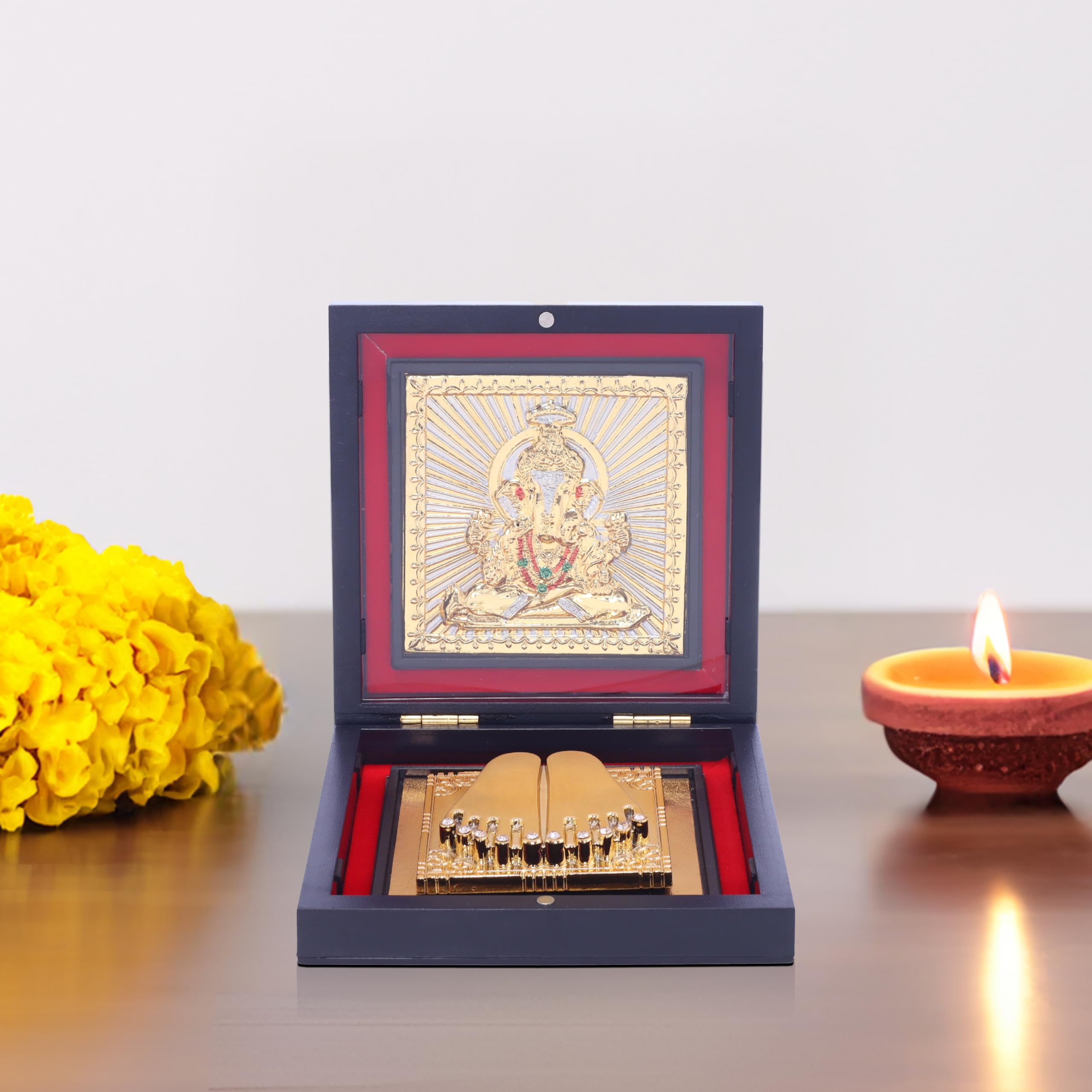 Gold Plated Jesus Idol - Religious Gift Set -17