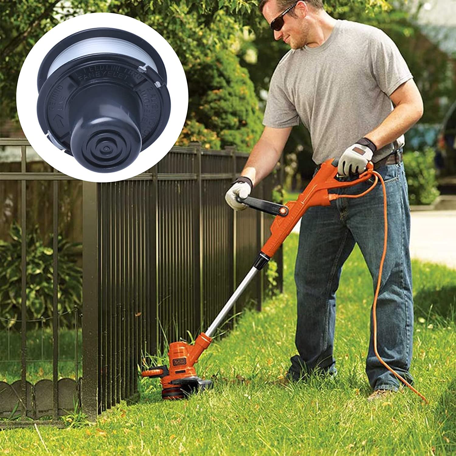 Débroussailleuse - Accessoires De Jardin - Tête De Tondeuse à Gazon - 6