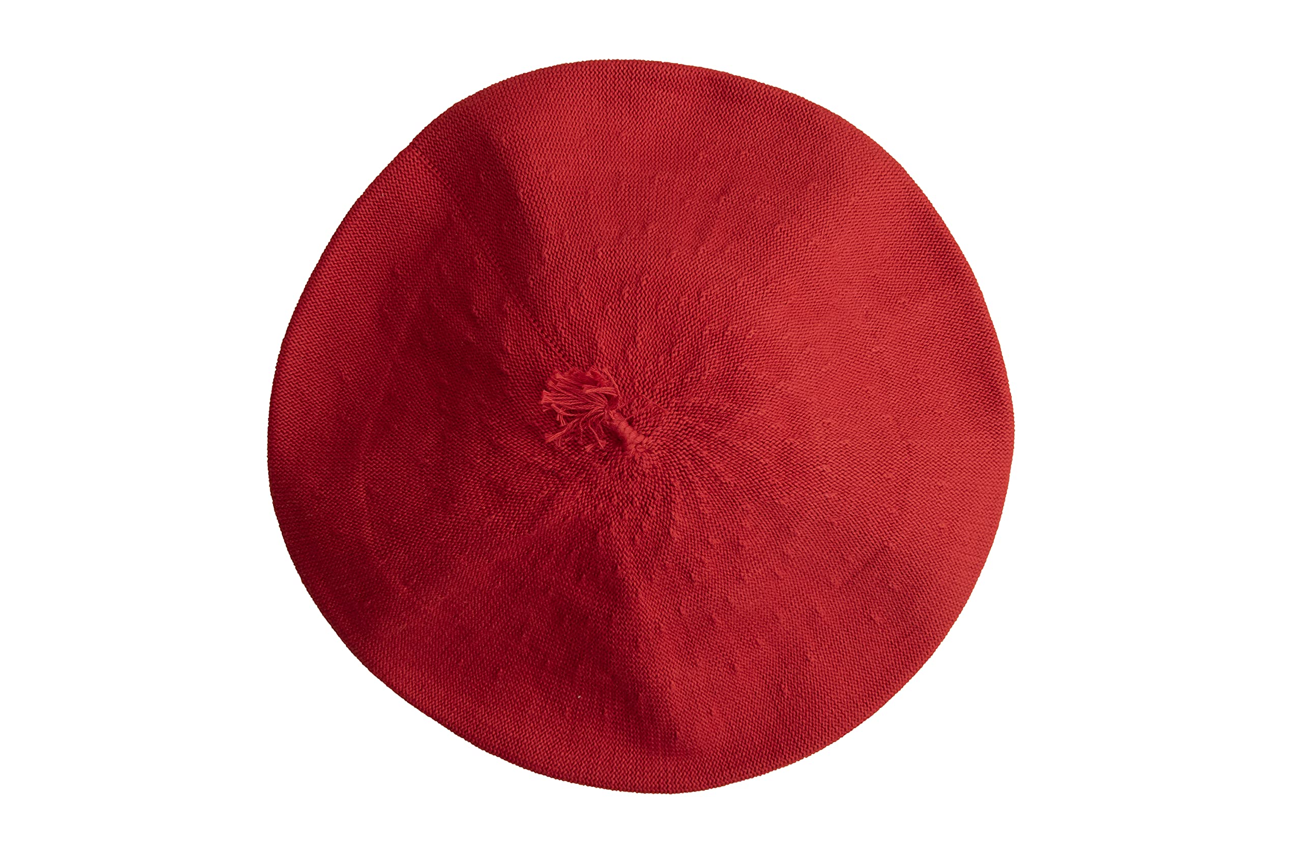 Unisex Beret Gaucho hat Traditional hat from Argentina, Red, One Size