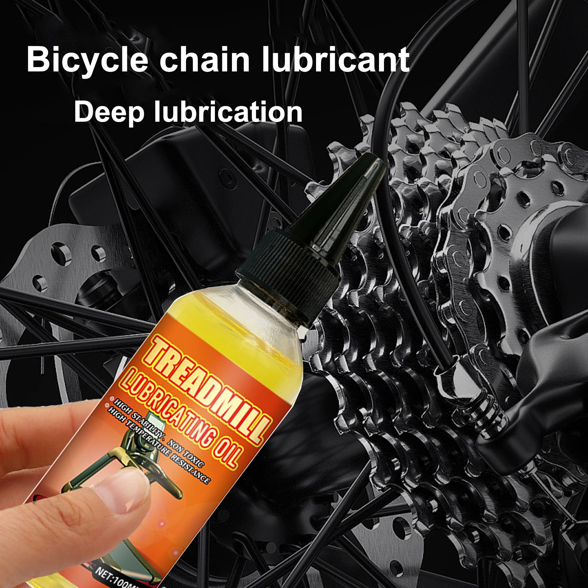 Lubrificante Al Silicone Per Tapis Roulant 4.2 Oz, Alta Temperatura, Con Tubi Applicatore - Foto 3