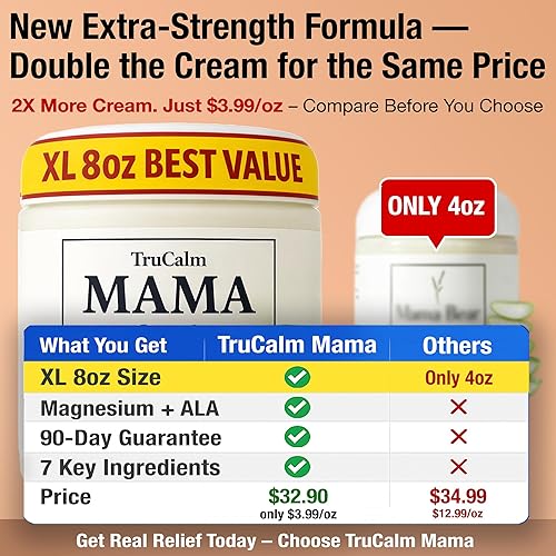 Miniatura 2 de Mama Neuropathy - Crema para aliviar los nervios, extra grande, 8 onzas, comodidad de máxima resistencia para pies, manos, piernas, dedos de los