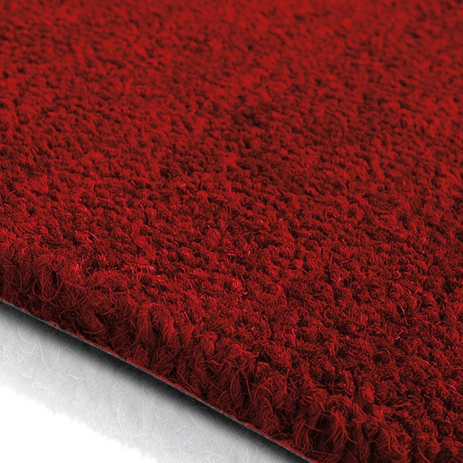 Kokosdeurmat, Opschrift, Grijs, 40 x 60 cm, Antibacteriële entreemat, Kokosmat met