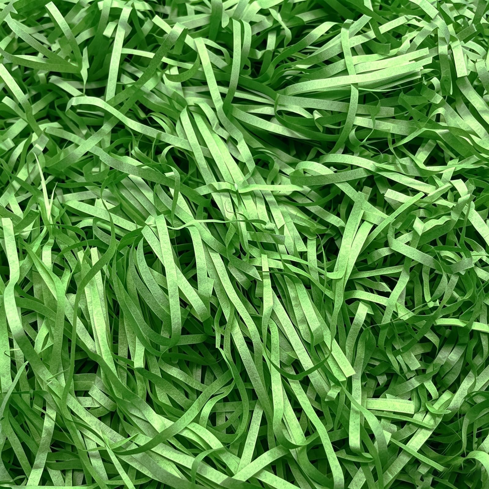 2 LB Grass Green Raffia Paper Shreds Filler, Raffia Grass Paper Shreds