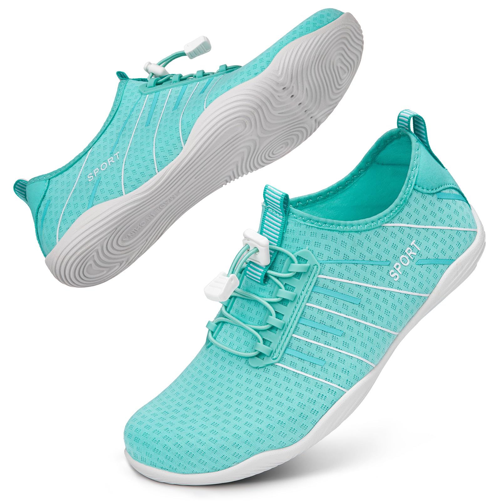 ATHMILE Water Shoes for Men Women River Swim Beach Pool Adult Quick Dry