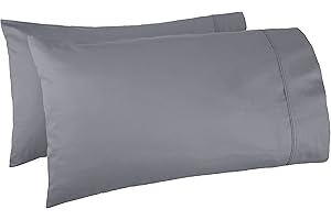 Grey King Pillow Cases Set of 2: Comfort and Sophistication