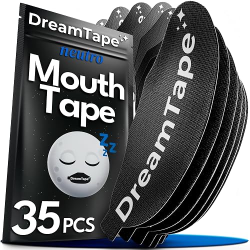 DreamTape® Mouth Tape 35 uds Premium – Cinta Bucal para Dormir – Mouth Tape for 