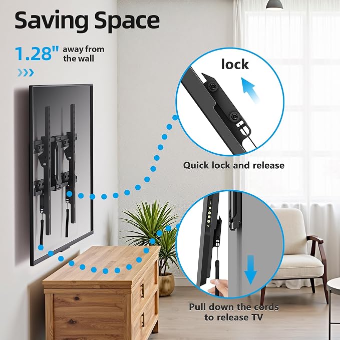 Soporte Fijo de Pared para TV de 37 a 86 Pulgadas miniatura 2