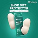 19 Insoles Shoe Bite Protection Pads for Men & Women - Memory Foam Heel Cushion for Blisters & Pain Relief, Perfect for Shoe Types from High Heels to Sport Shores, Washable, Self-Adhesive, Pack of 5 gallery image