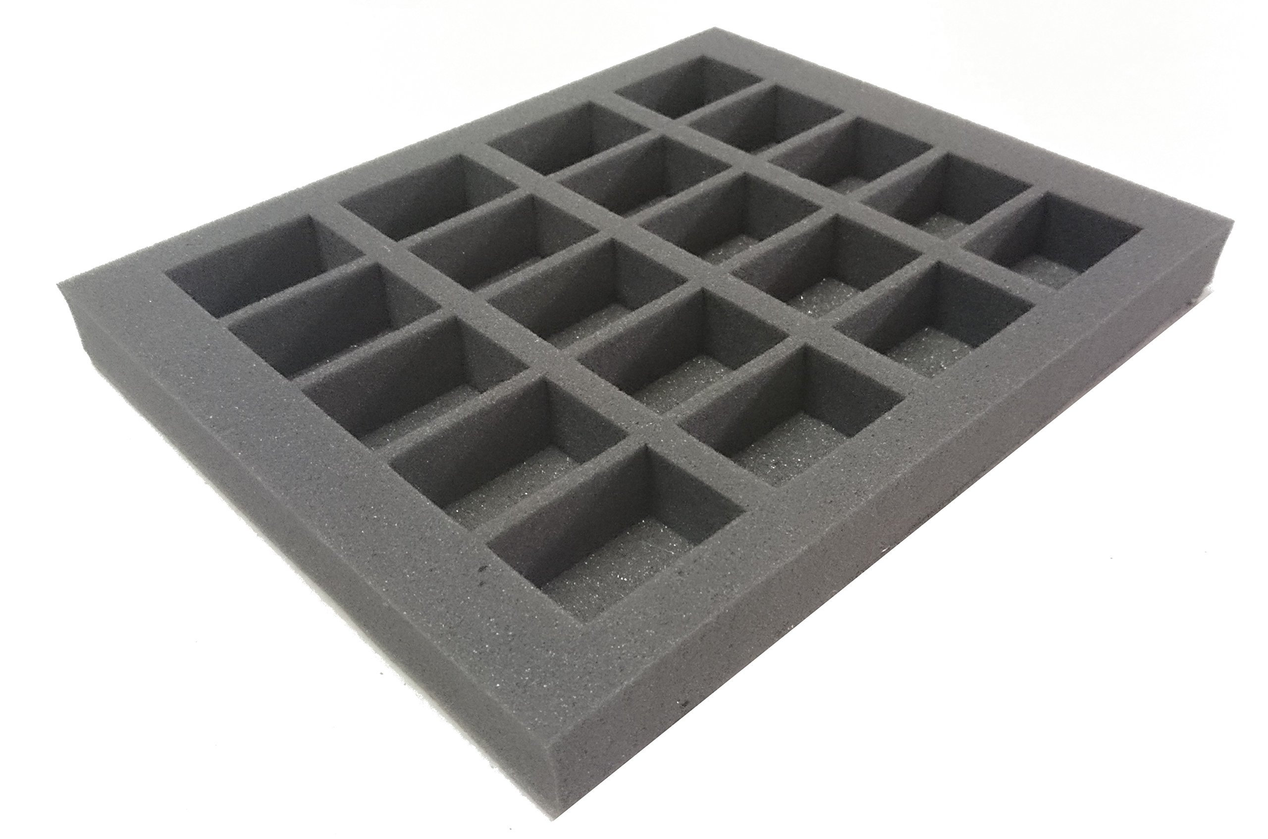 Tabletop Tyrant Single Foam Replacment Infantry Tray compatible with the Crusade case.