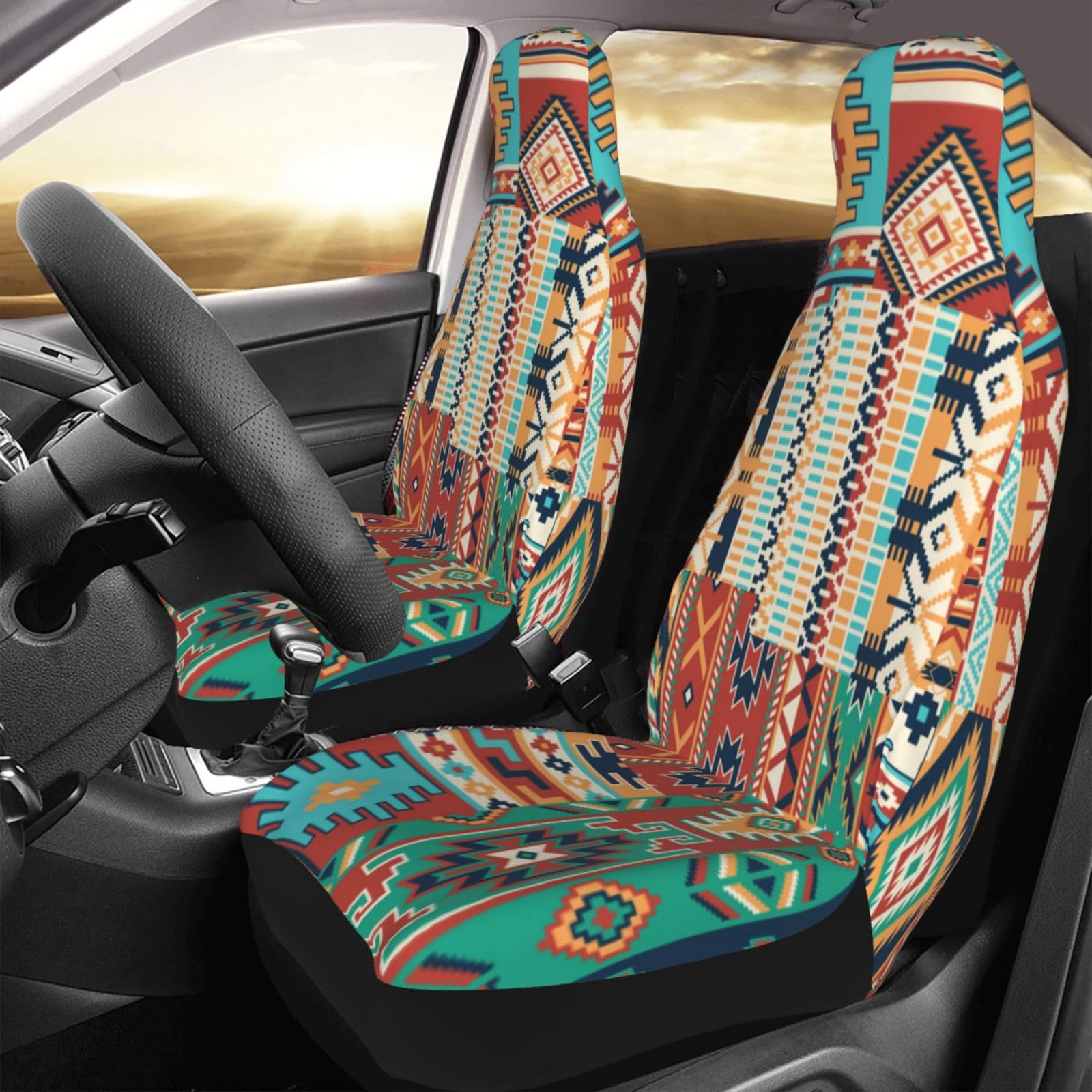 シートカバー フルセット 運転席 助手席 リアシート ベンチシート usdm