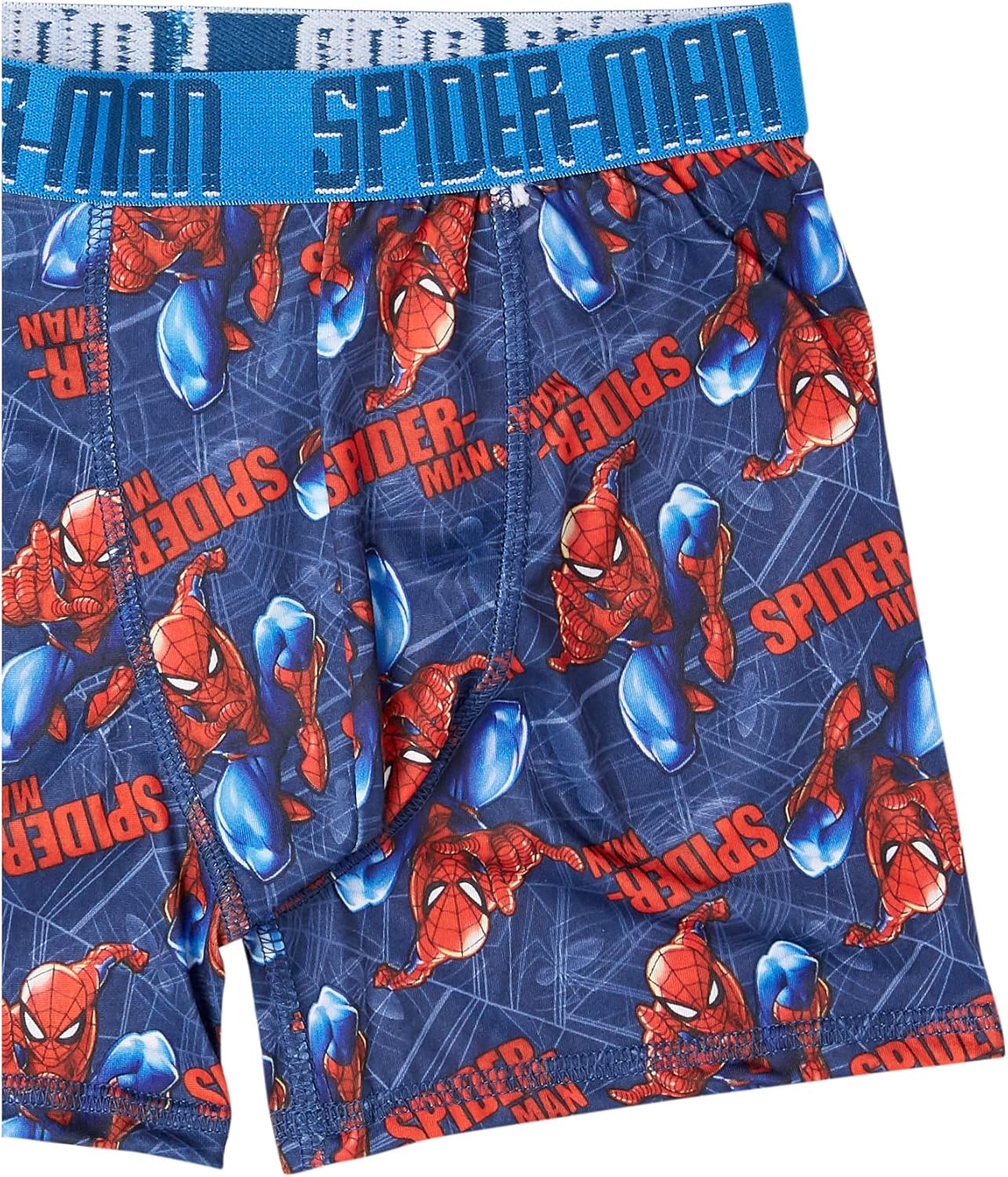 Spider-Man boys Exclusive 7-pk Athletic Boxer Briefs With Multiple Print Options Sizes 4, 6, 8, 10,12 - Image 8