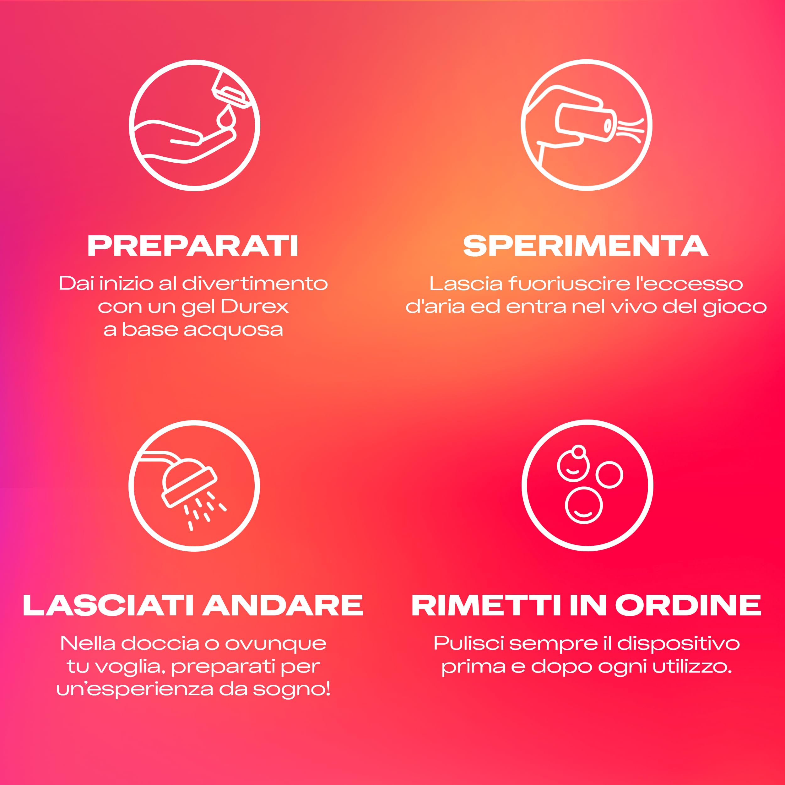 Durex Masturbatore Uomo, Sex Toy in Silicone Morbido con Nervature, Flessibile e Waterproof, Facile da Pulire