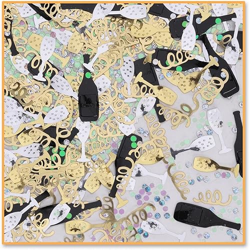 Miniatura 1 de Beistle - Confeti de plástico multicolor para fiesta de vino 1 unidad5 oz