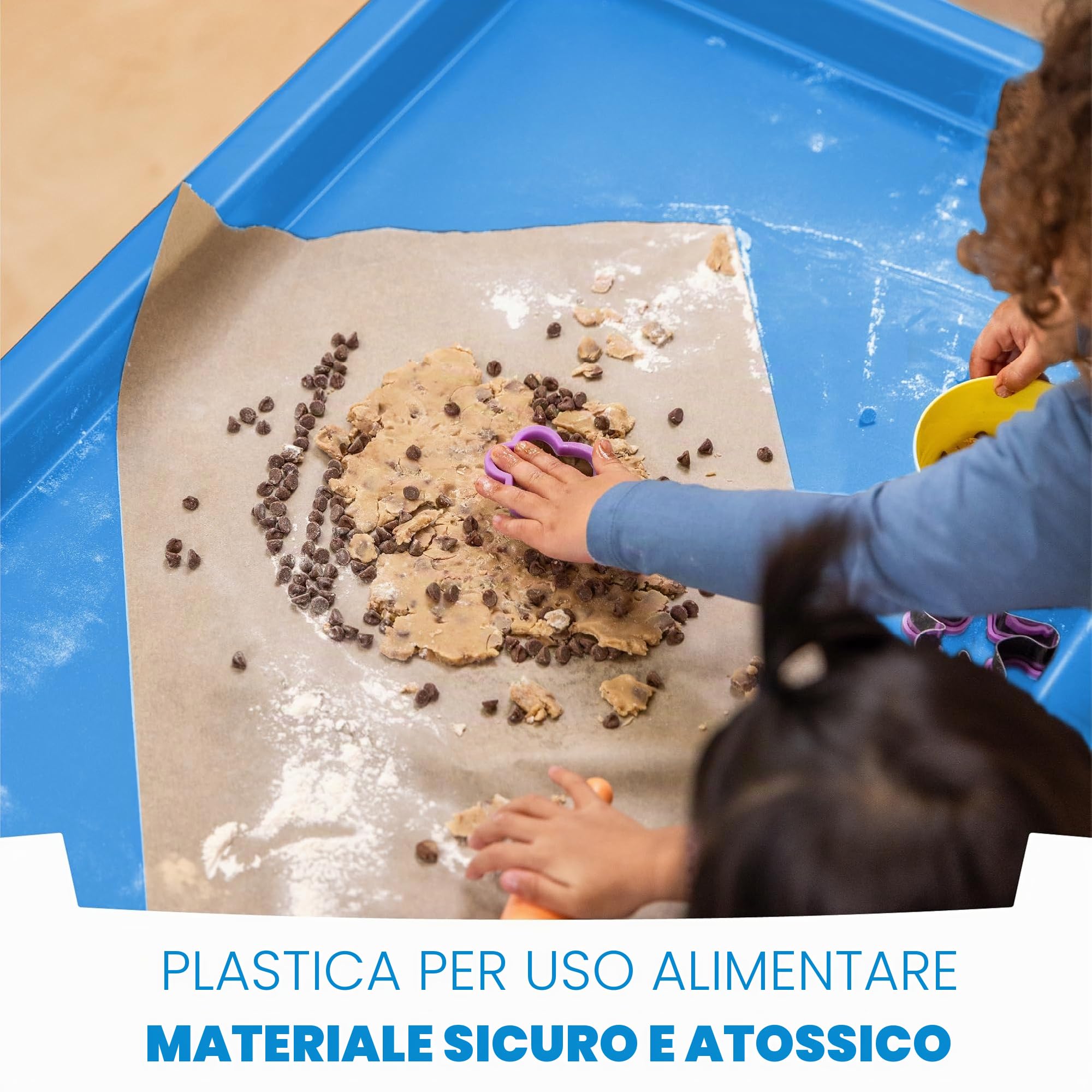 Play Tray Tavolo da gioco per bambini, sensoriale, per bambini, con acqua e sabbia, per interni ed esterni