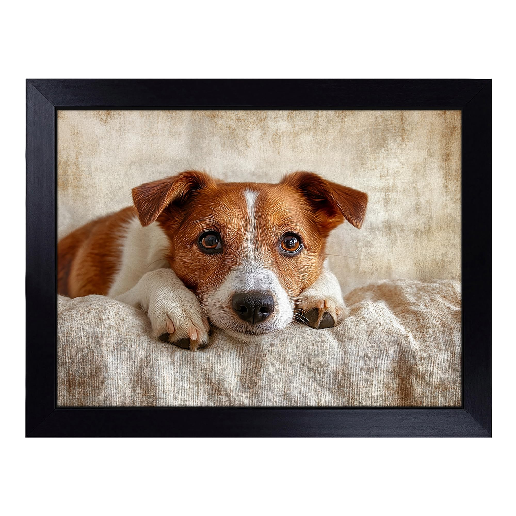 Jack Russell | Lap Tray with Padded Cushion, Portable Surface with Bean Bag Base, Perfect Surface for Working, Crafting, TV Eating and Laptop Use