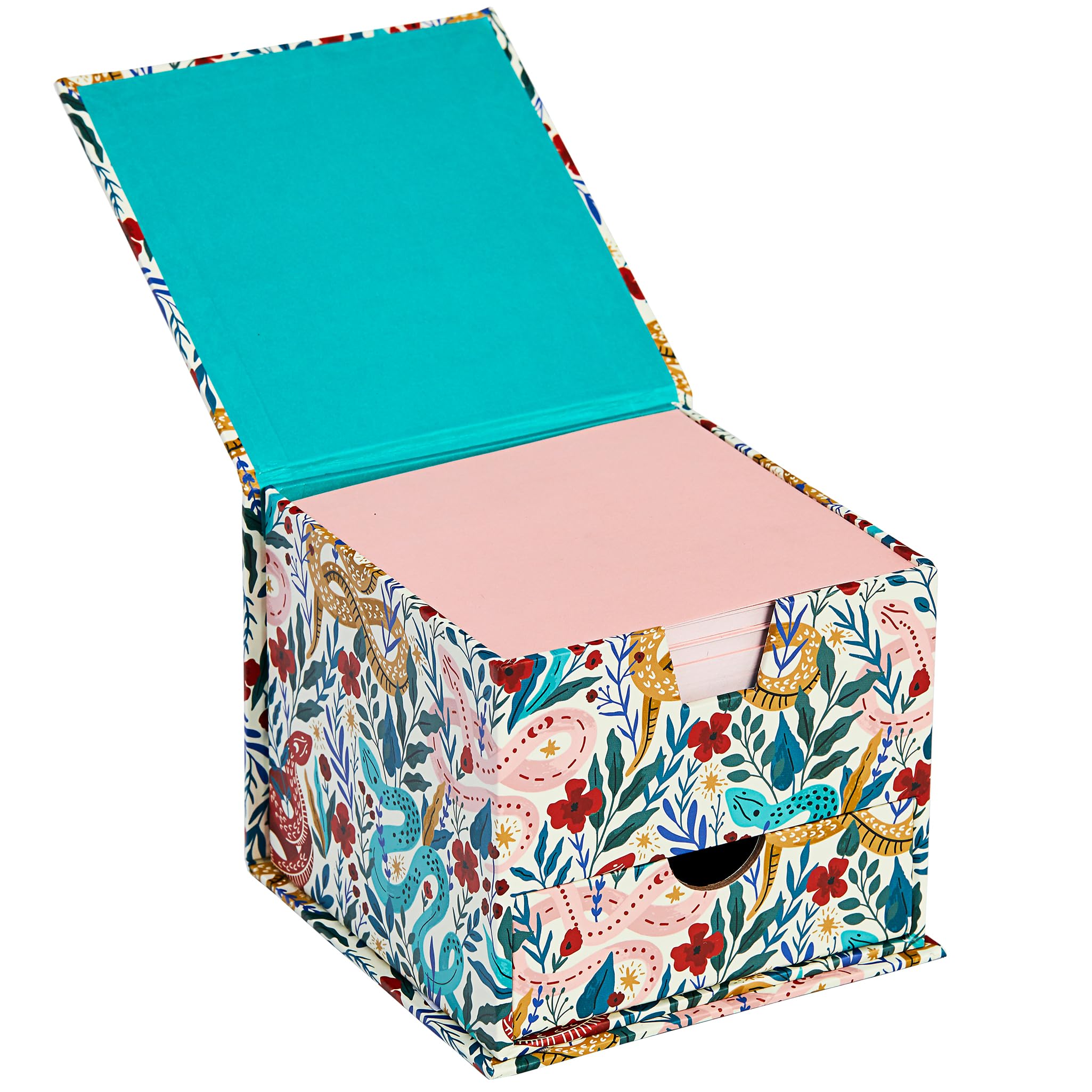 Design By Violet Serpentine Memo Storage Block Note Paper 300 Sheets Snake Design Gift Back to School Office Stationary - Image 3
