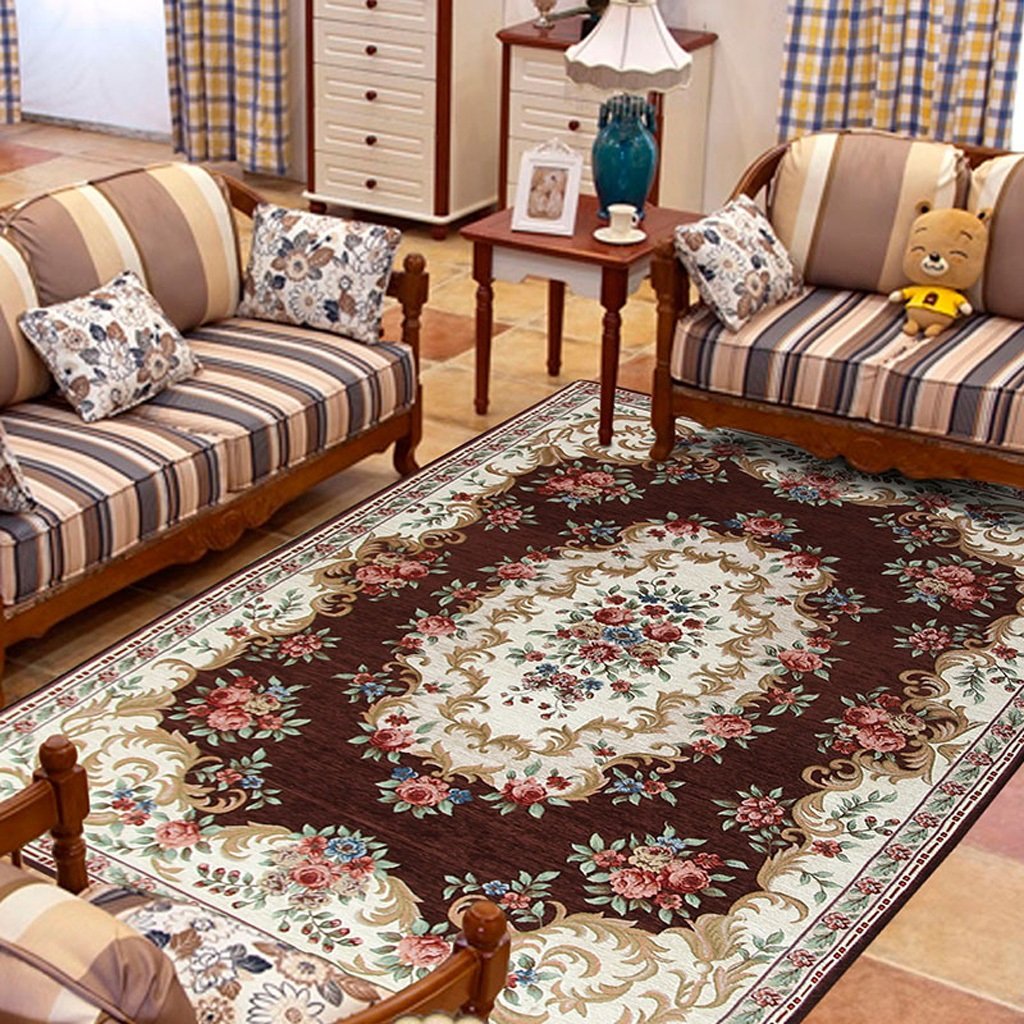 Tapis de chambre rectangulaire doux pour créer un coin cocon