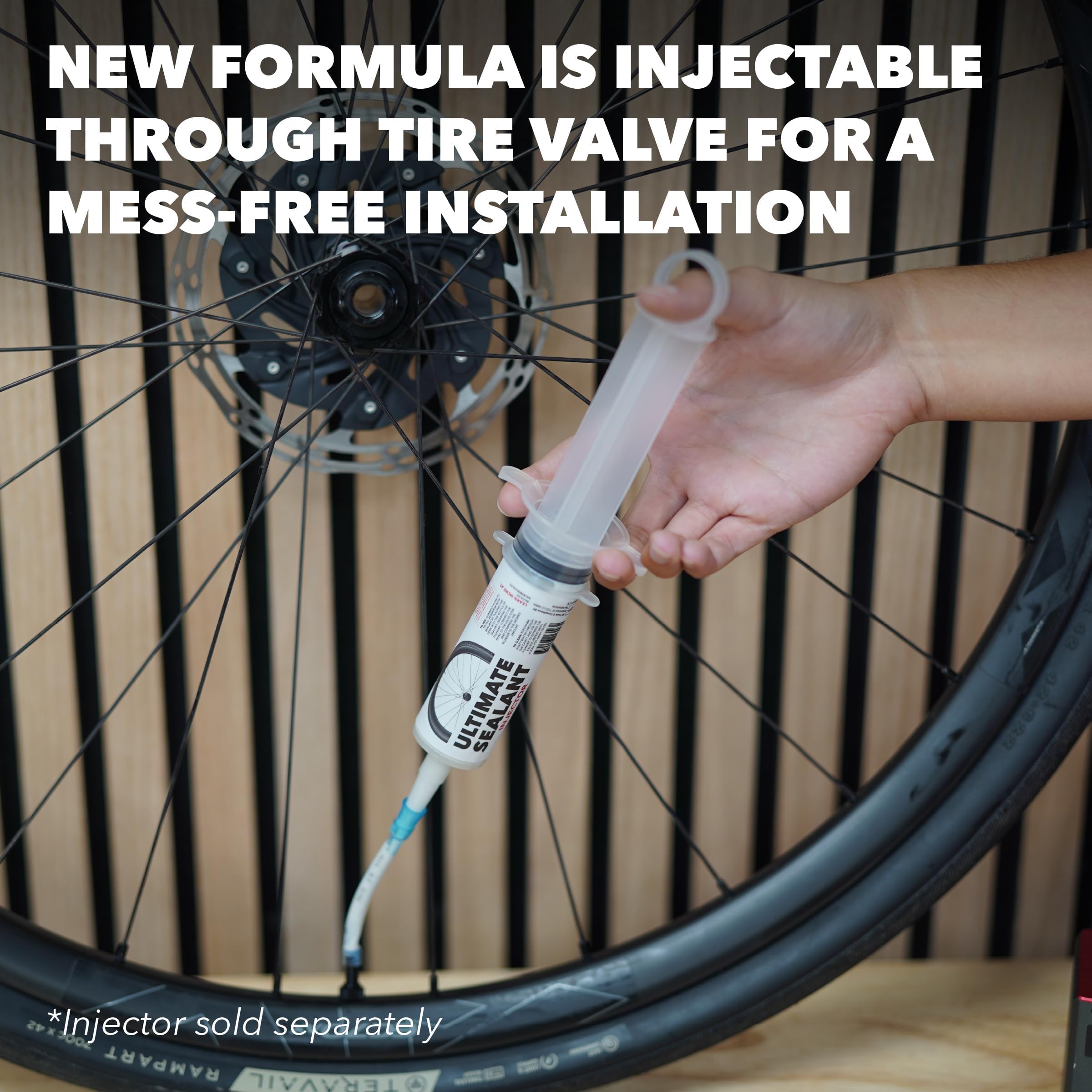 SILCA Ultimate Tubeless Tire Sealant – Le Produit d'étanchéité pour pneus tubeless Scelle proactivement Les crevaisons – Injectable – Liquide inerte Pendant Plus de 6 Mois