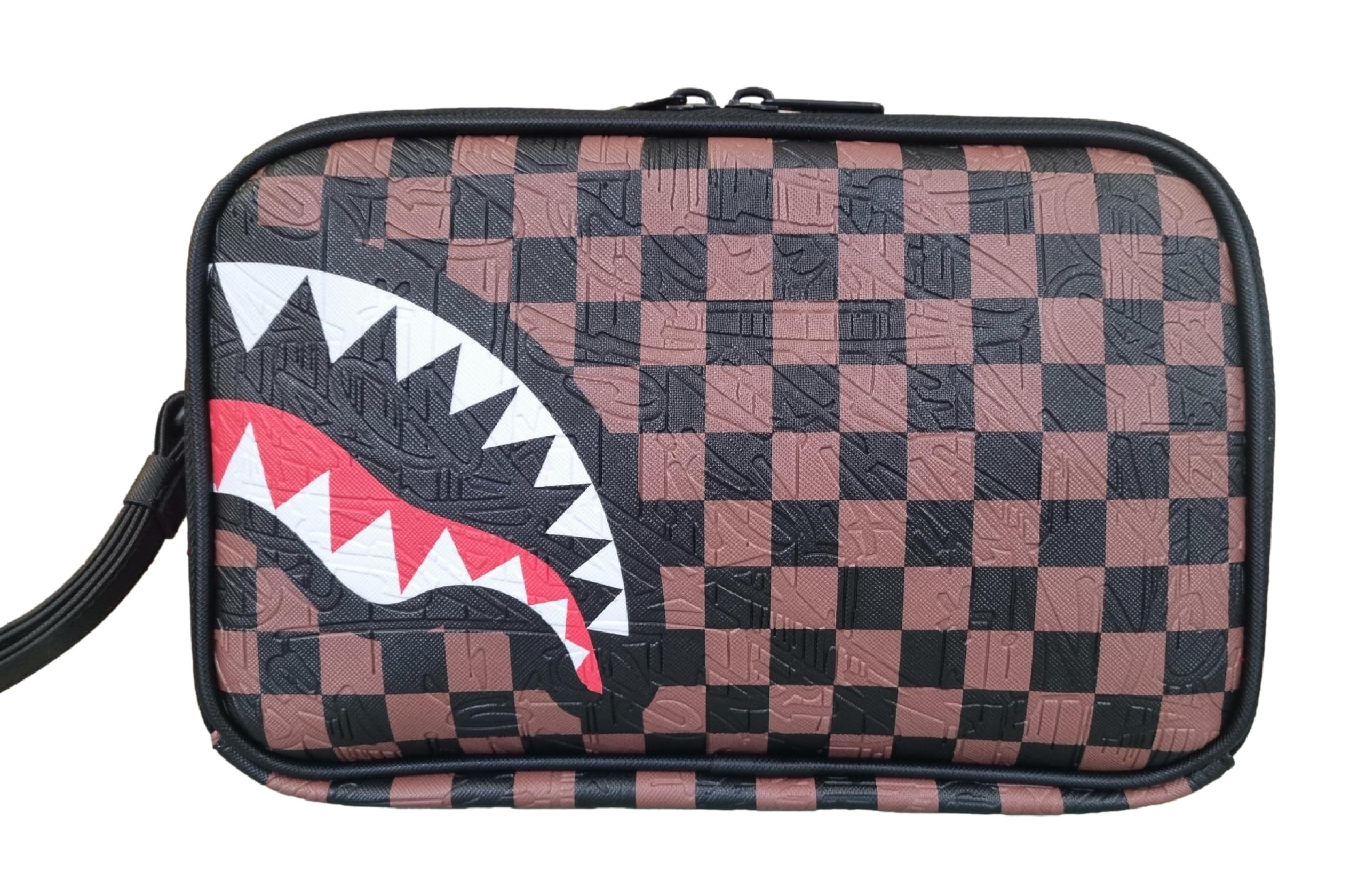 SPRAYGROUND Check 2 Emboss Toiletry Bag