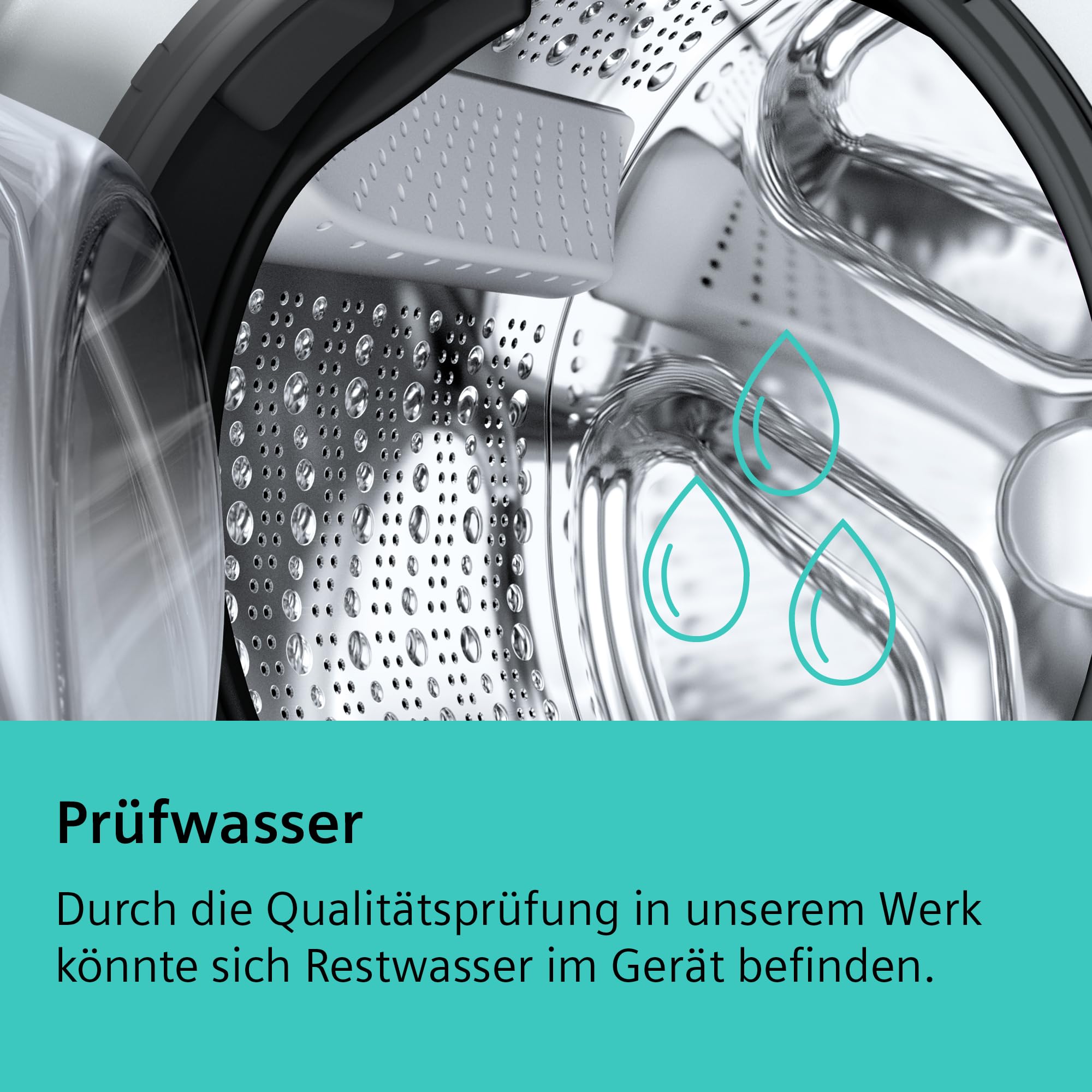 Siemens iQ300 WM14N127 Frontlader Waschmaschine 8 kg 1400 UpM LED-Display Weiß 60 cm